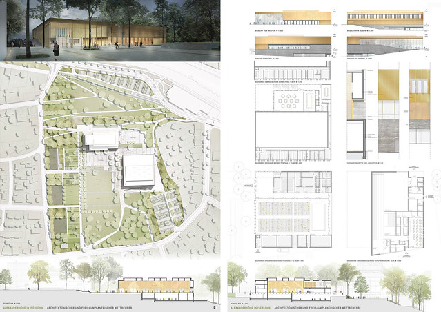 Multifunctional Hall in Iserlohn, Germany: architectural competition, 2nd Prize with SMAQ