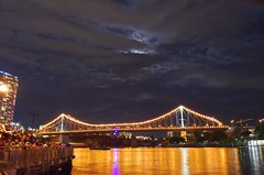 Story Bridge before Fireworks