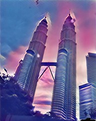 The Towers this evening!  #petronas #twintowers