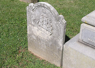 8935 Nautical Headstone - Mount Olivet Cemetery | Grave of J… | Flickr