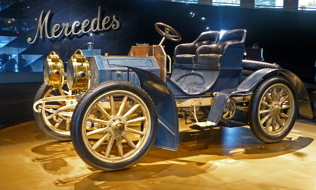 First Car Named Mercedes This car was designed in the earl… Flickr