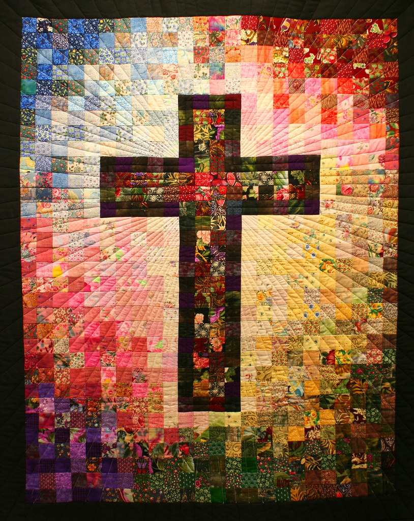 Cross Quilt at San Rafael's | This quilt hangs in the entry … | Flickr