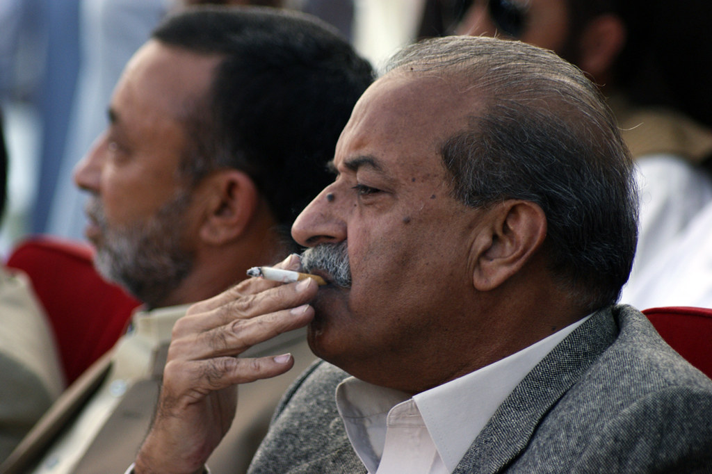 <b>...</b> Sardar Mehtab Ahmed Khan Abbasi Smoking in Public Gathering | by Sultan <b>...</b> - 8115030408_c8e8a4fc3c_b