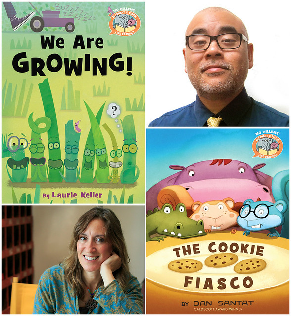 We Are Growing and The Cookie Fiasco collage with authors