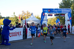 BMO Okanagan Marathon - And They're Off!