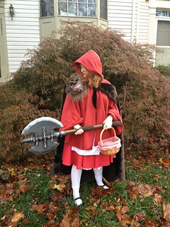 Red Riding Hood, Werewolf Hunter | My Halloween costume for … | Flickr