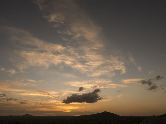 Sunset at Lajedo de Pai Mateus