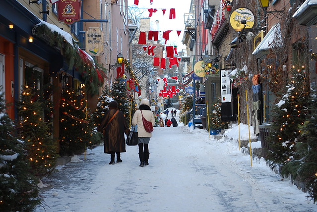 Christmas decorations in Quebec City | Flickr - Photo Sharing!