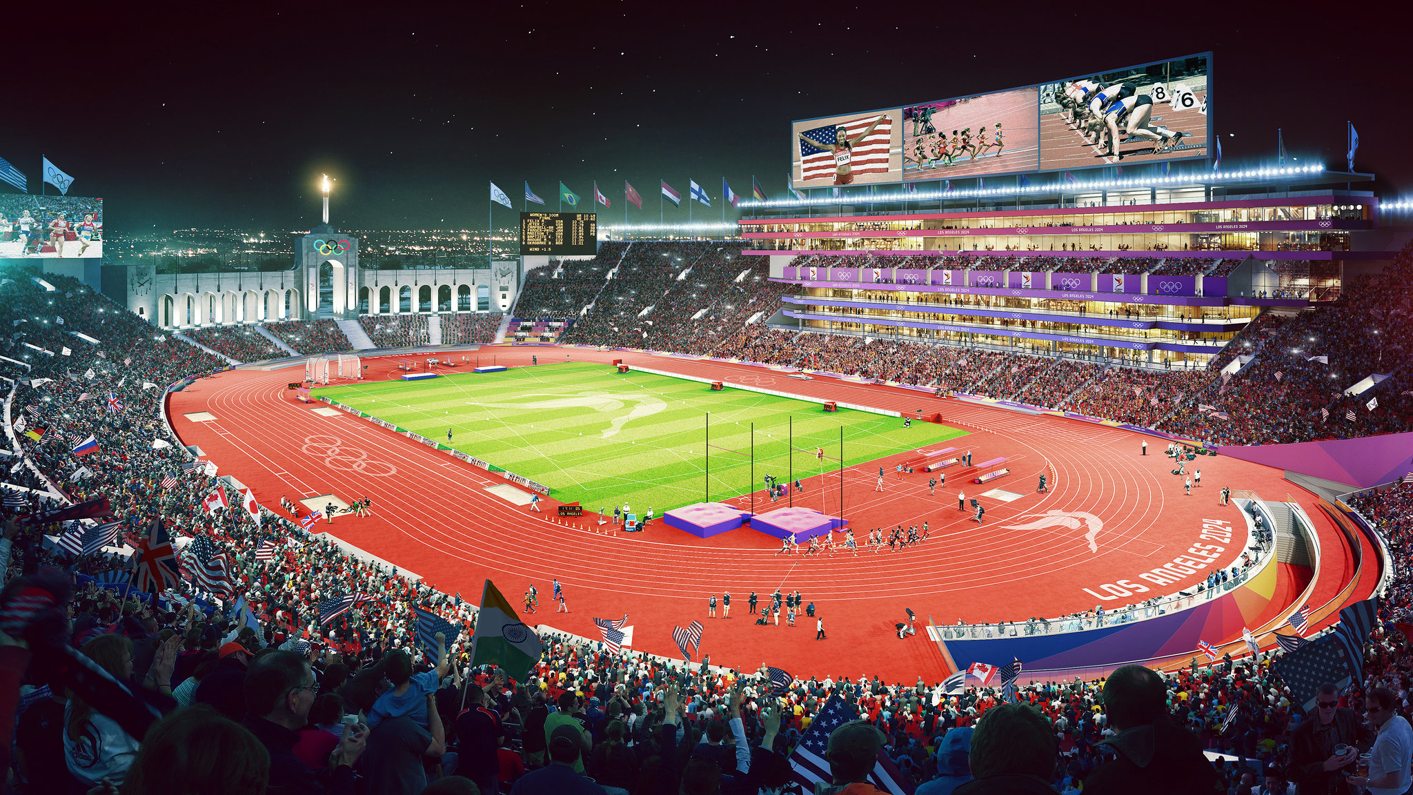 A Glimpse at What the Olympic Games Could Look Like in Los Angeles