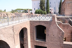 Rooms of the Domus Augustana overlooking the Circus Maximus