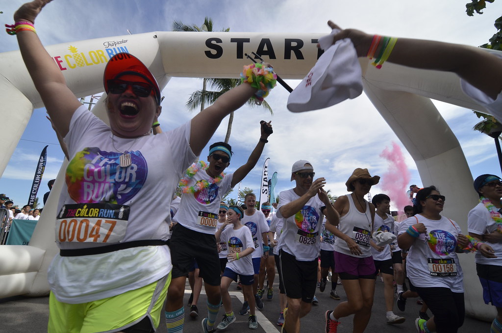 The Color Run Singapore 2016 - I completed my first "Happiest 5k on the Planet" - Alvinology