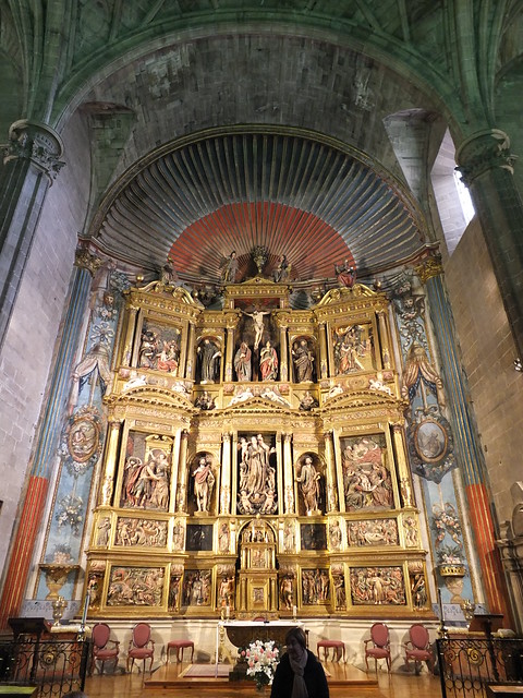 Iglesia de Santa María de los Reyes - Retablo mayor de la iglesia