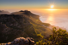 Sunset view From Table Mountain