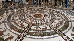 Mosaic Floor, Pavillion Hall, L´Hermitage