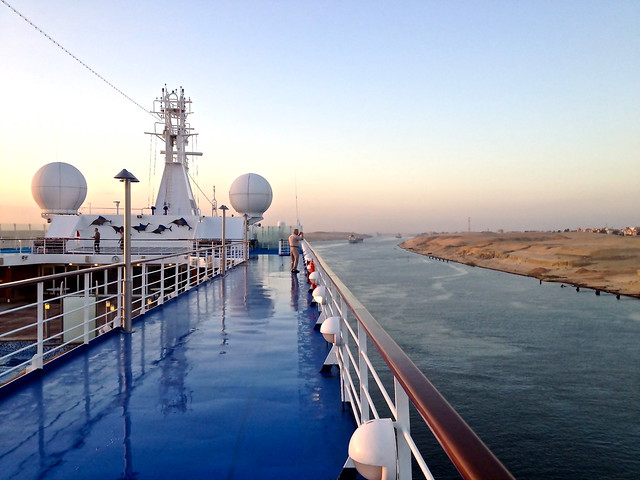 Egypt - Crossing the Suez Canal