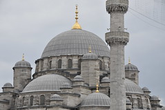 Detail of the domes - The New Mosque (Yeni Cami)