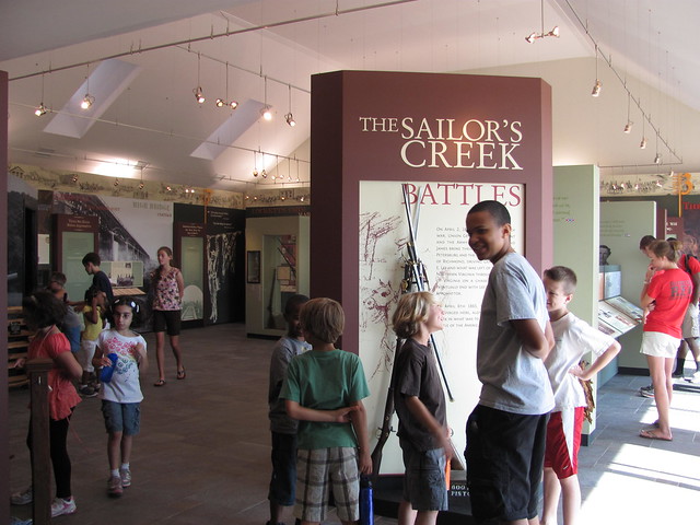 Lectures are held in the park's Visitor Center at Sailor's Creek Historical State Park in Virginia