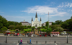 Jackson Square and St Louis Cathedral