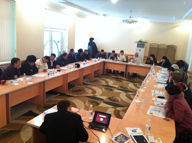 Round Table meeting in Osh.