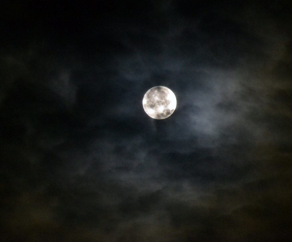 cool moon n clouds | Jo Naylor | Flickr