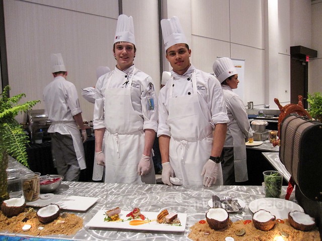 Art Institute of Vancouver Culinary School chefs/People's Choice Award winners