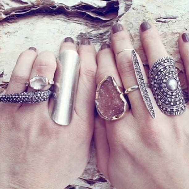 Chunky rings #FOLLOWME #Student #girl #love #Fashion #phot… | Flickr