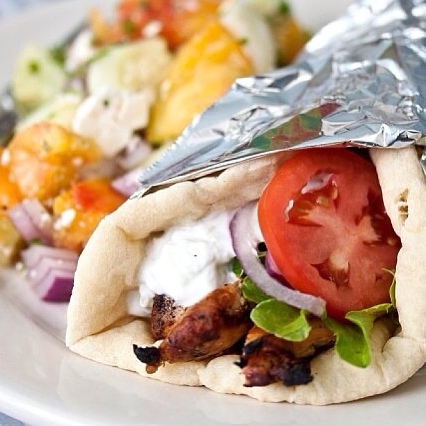 Day 7: Food! (Chicken Gyros) Yum!! Always finding a new re… | Flickr