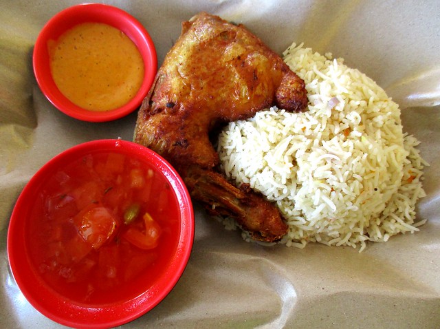 Pili-pili chicken rice 1