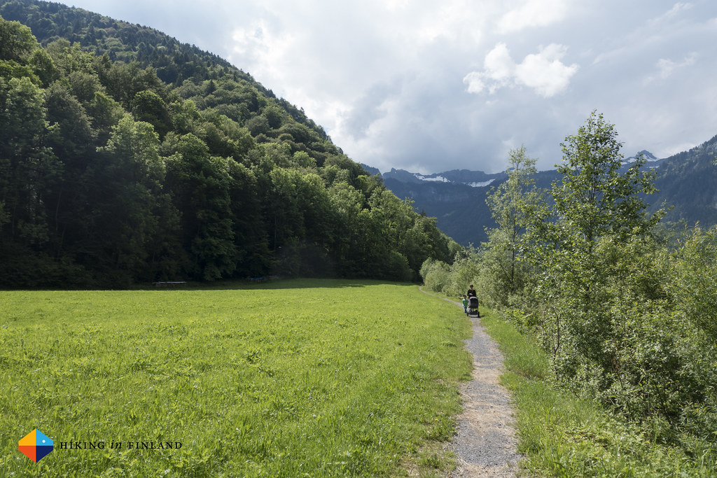 Hiking along the Bregenzer Ache