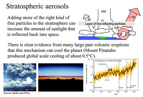 SRM - Unilateral Geoengineering - A few basic ideas about the science to start our discussions