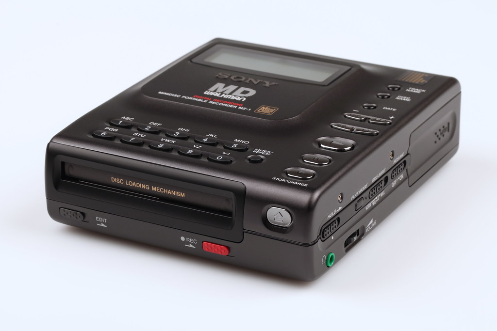 Sony MZ 1 Minidisc Recorder Front View picturesofthingsilike Flickr