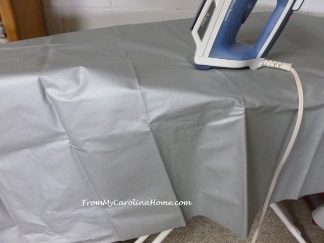 How to Recover an Ironing Board ~ From My Carolina Home