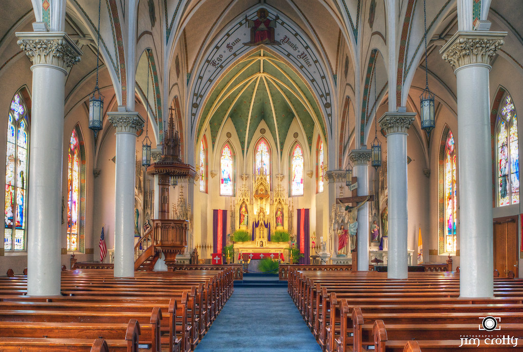 Saint Mary's Catholic Church Fredericksburg Texas by Jim C