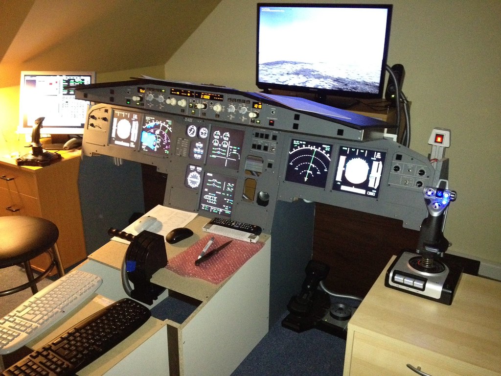 flight simulator home cockpit