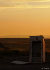 Sunset Outhouse