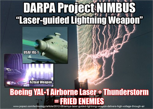 DARPA Project NIMBUS - Lightning Weapon