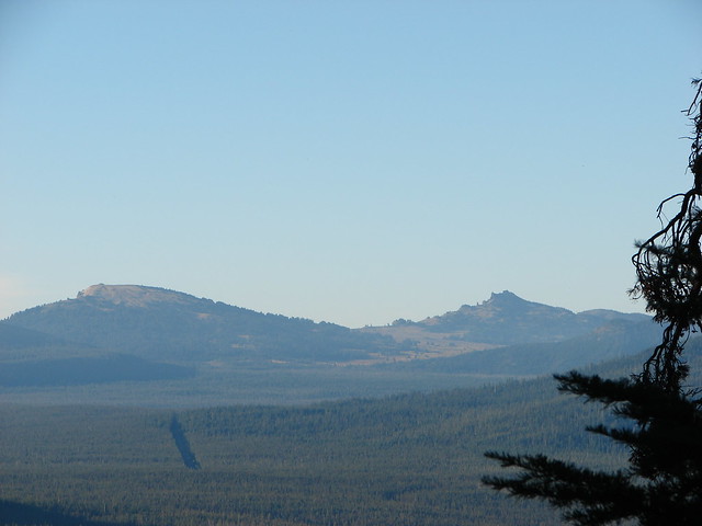 Llao Rock and Hillman Peak