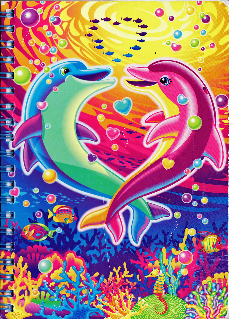 Lisa Frank Dolphins | Who doesn't love Lisa Frank? When you'… | Flickr