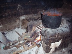 Cooking - La cocina de doña Eloisa, San Juan Juquila Mixes, Región Mixes, Oaxaca, Mexico