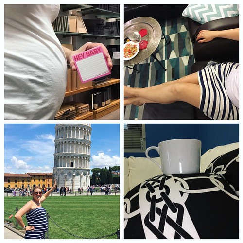 After keeping this little secret all year, I'm pleased to have the cat out of the bag. Well, the baby out of the belly. #micdrop We welcomed our little bundle and are loving being back in the new baby cocoon. So, to celebrate, a look back at the belly. #b