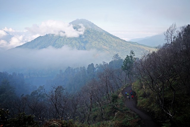 Mt. Merapi at Ijen Volcano Complex