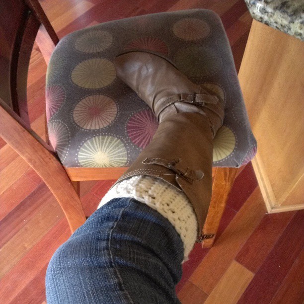 Whipped up some boot cuffs last night. Impressed with myse… | Flickr