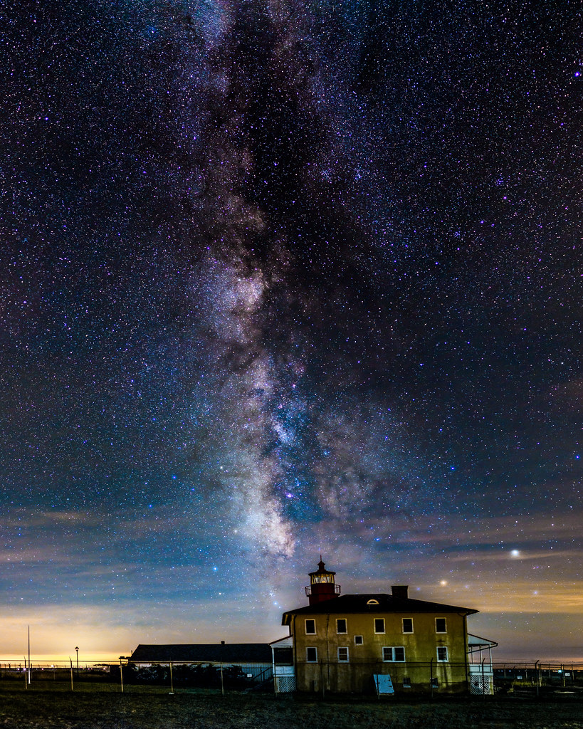 Photo of Night Sky at Point Lookout State Park