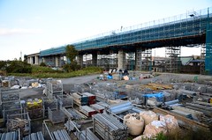 Material Storing Site along the Sagami River