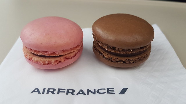 macarons from Air France