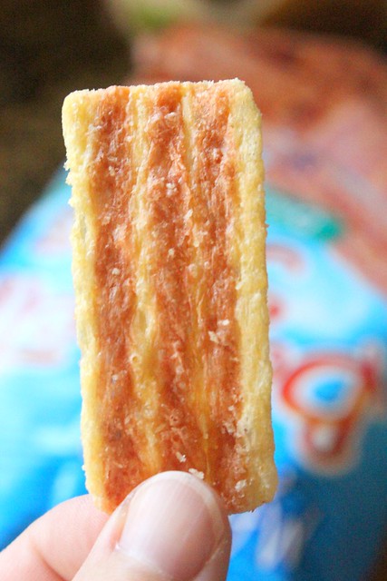 Oishi Baconette Strips Taste Test