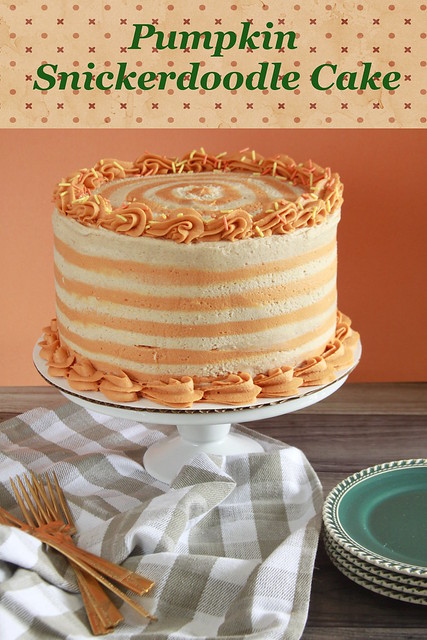 Pumpkin Snickerdoodle Cake