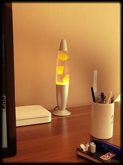 Yes, I have a lava lamp on my desk.