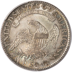 Eliasberg 1815 over 2 half dollar reverse
