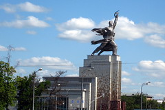 Russian Exhibition Centre - Worker and Kolkhoz Woman